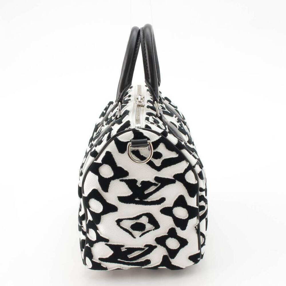 Louis Vuitton Urs Fischer Speedy Bandouliere Handbag White - Picture 3 of 10